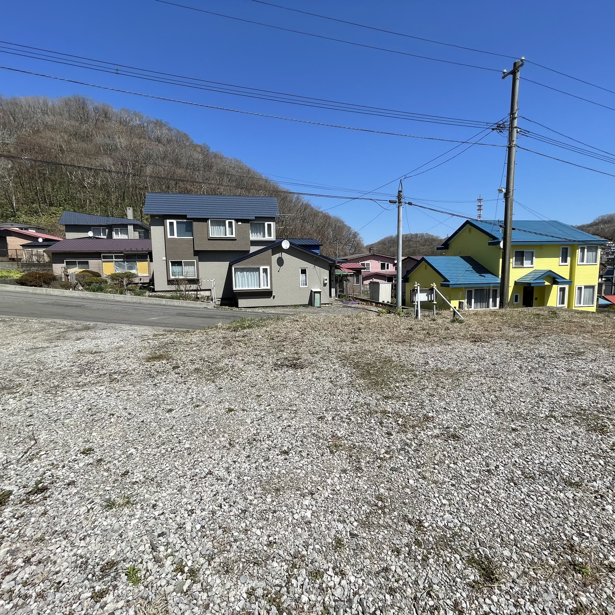 室蘭市増市町1丁目154-5土地の外観