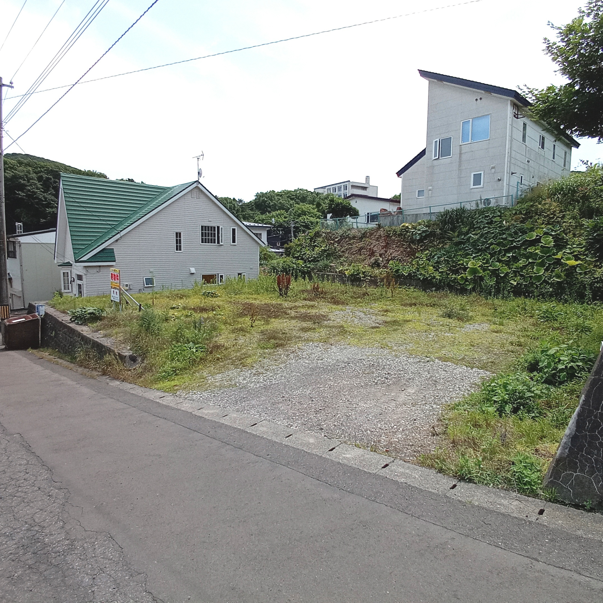室蘭市増市町1丁目154-5土地の土地図