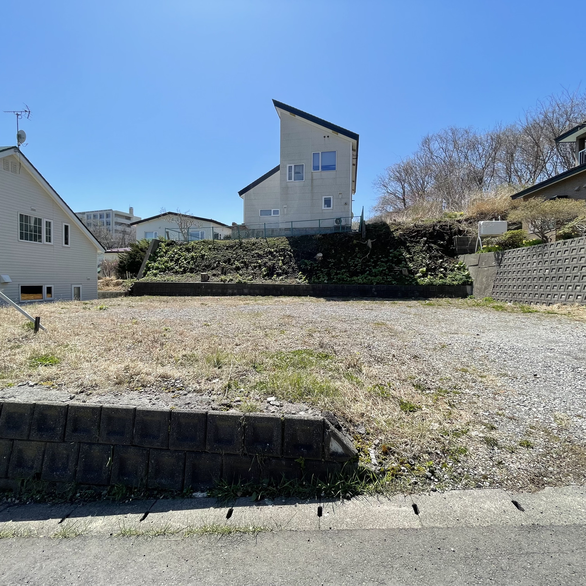 室蘭市増市町1丁目154-5土地の外観
