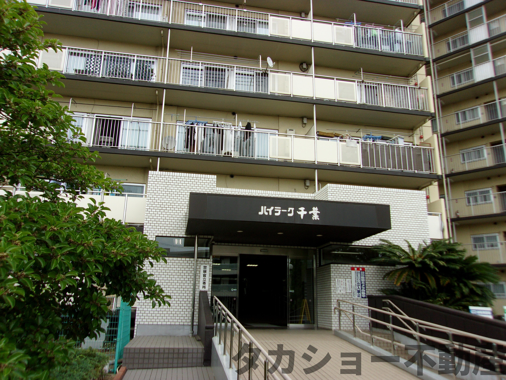 ハイラーク千葉の外観|外観もきれいです