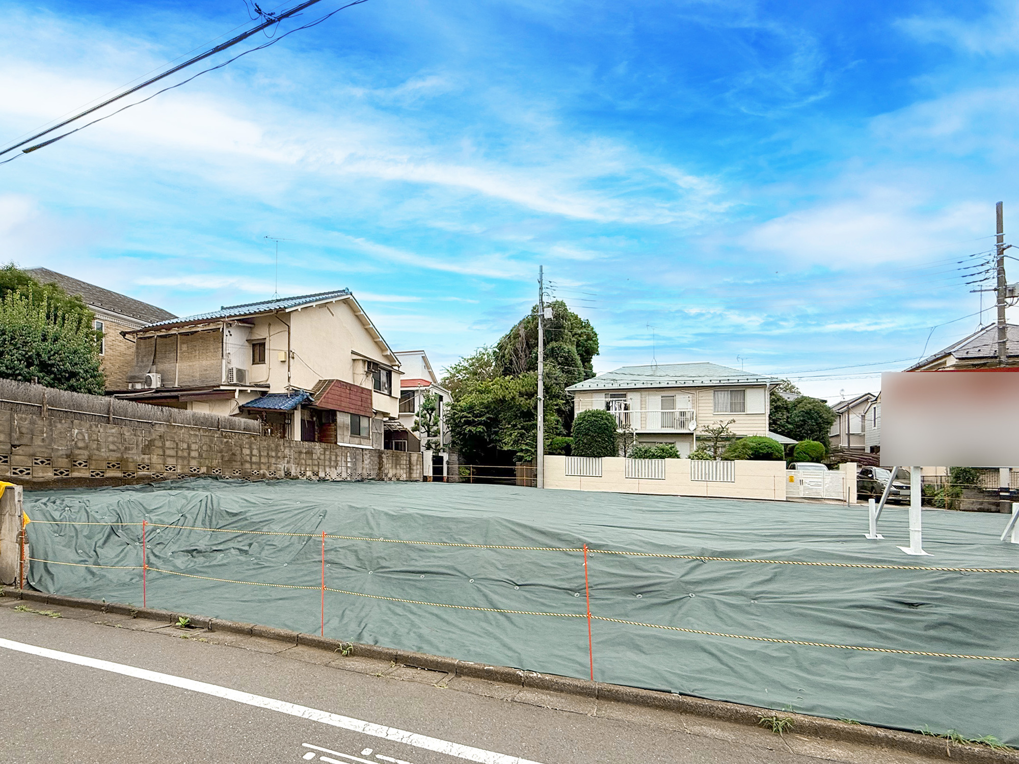 宅地分譲［目黒区自由が丘３丁目］の前面道路含む現地写真|販売現地写真