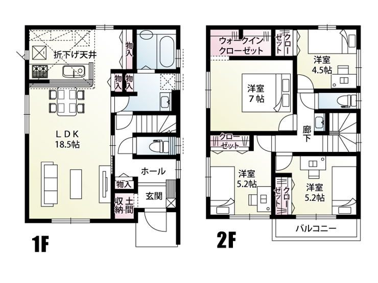 古河市上辺見◆間取り図　