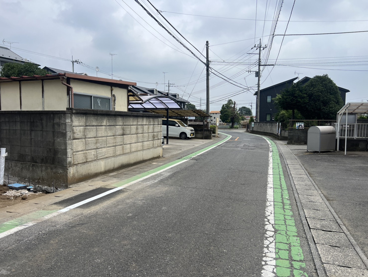 古河市上辺見◆前面道路　