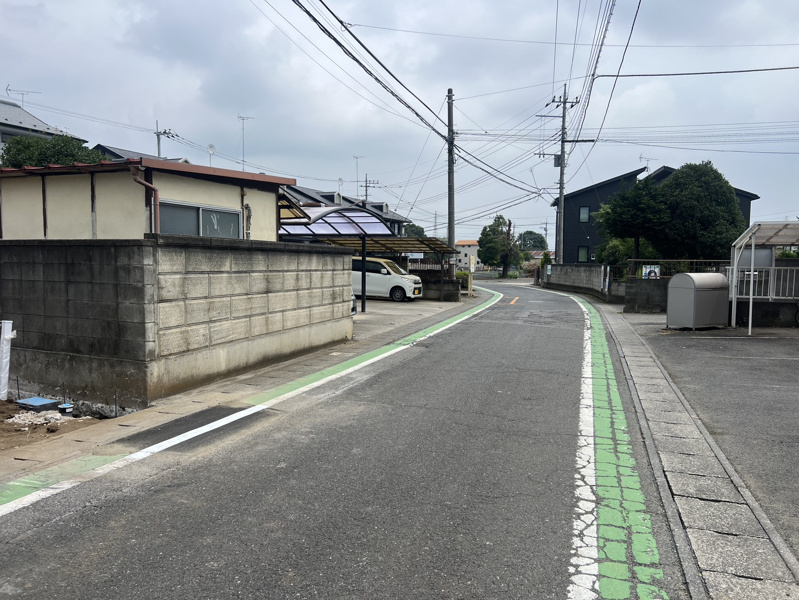 古河市上辺見◆前面道路　