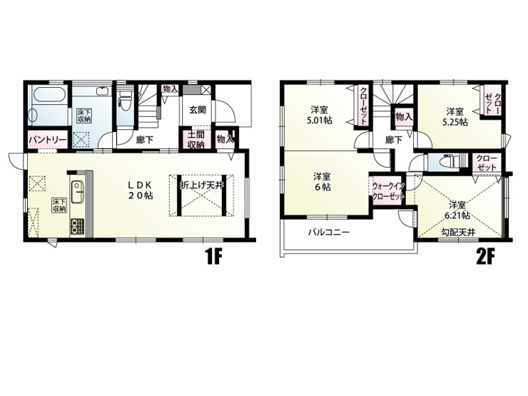 幸手市緑台1丁目　間取図