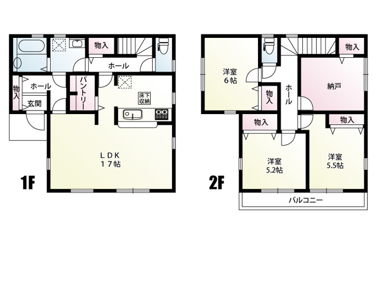 松伏町大字松伏　新築一戸建て　3号棟