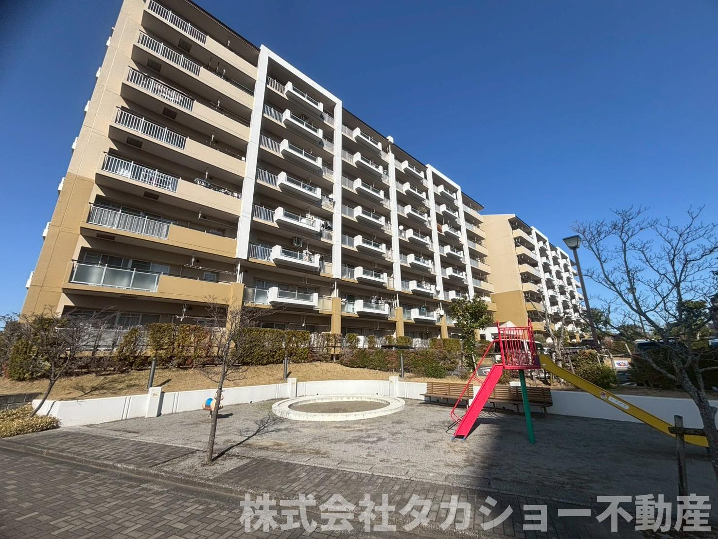 プラザ学園前　第10号棟の外観|外観もきれいです