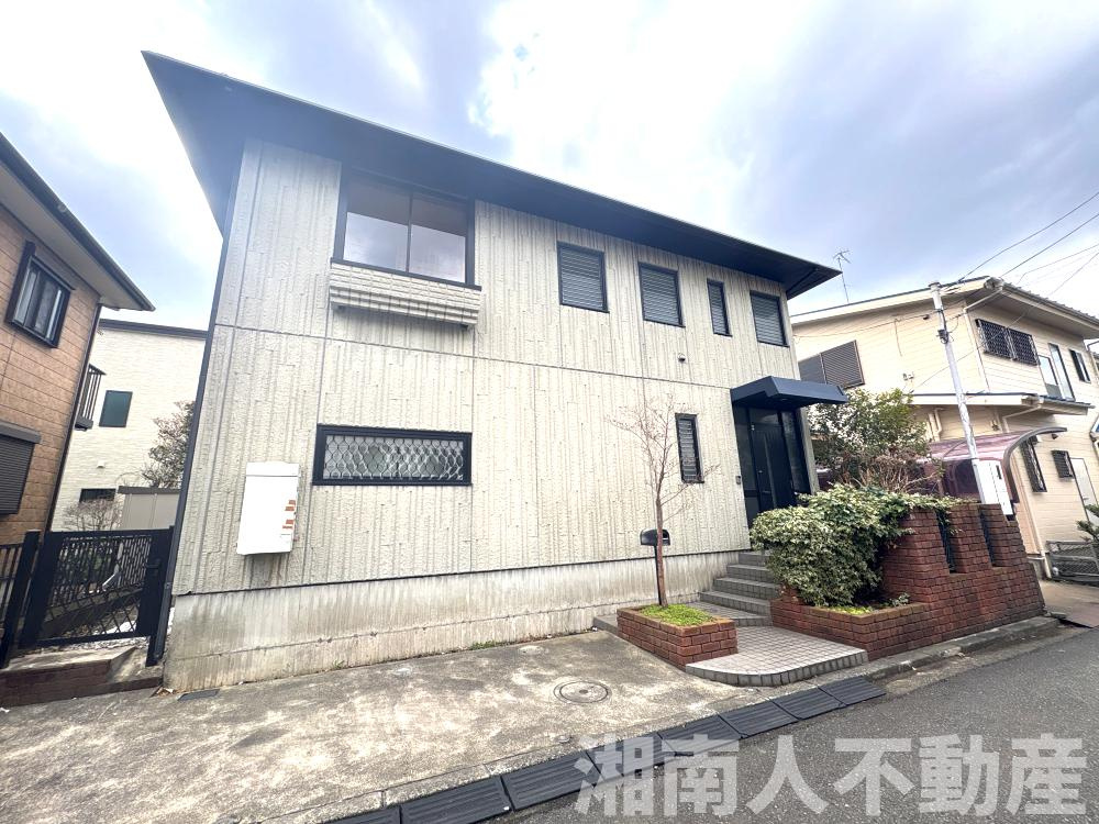 茅ヶ崎市香川4丁目　中古戸建　の外観|落ち着いた雰囲気の外観です