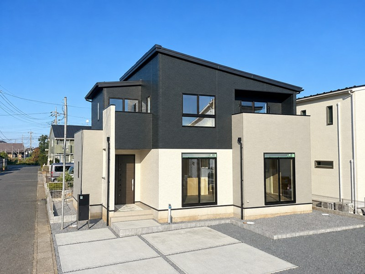 【外観】小山市乙女1丁目1号棟(全6区画)■ファイブイズホーム■
