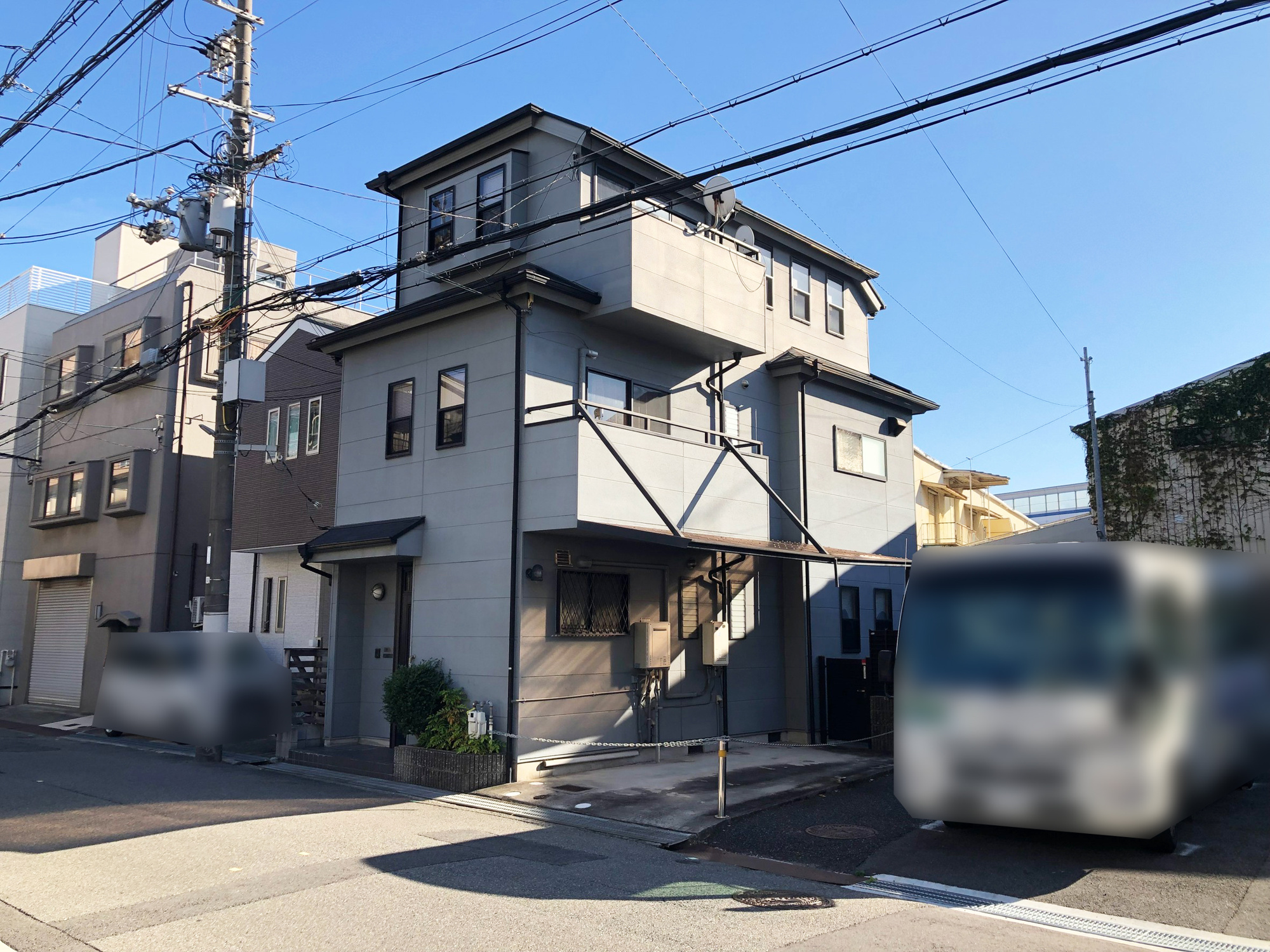 西宮市津門川町戸建の外観