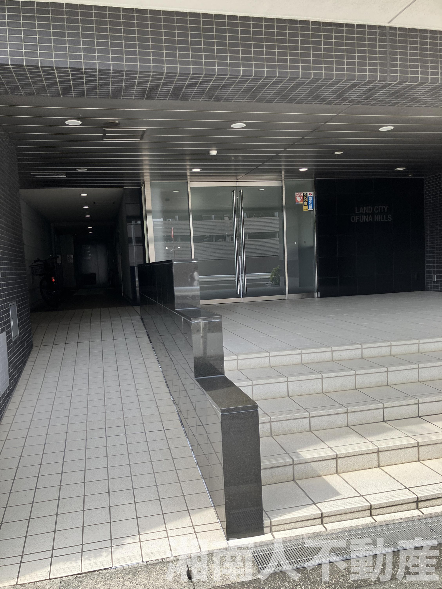 ランドシティ大船ヒルズのエントランス|落ち着いたエントランスです