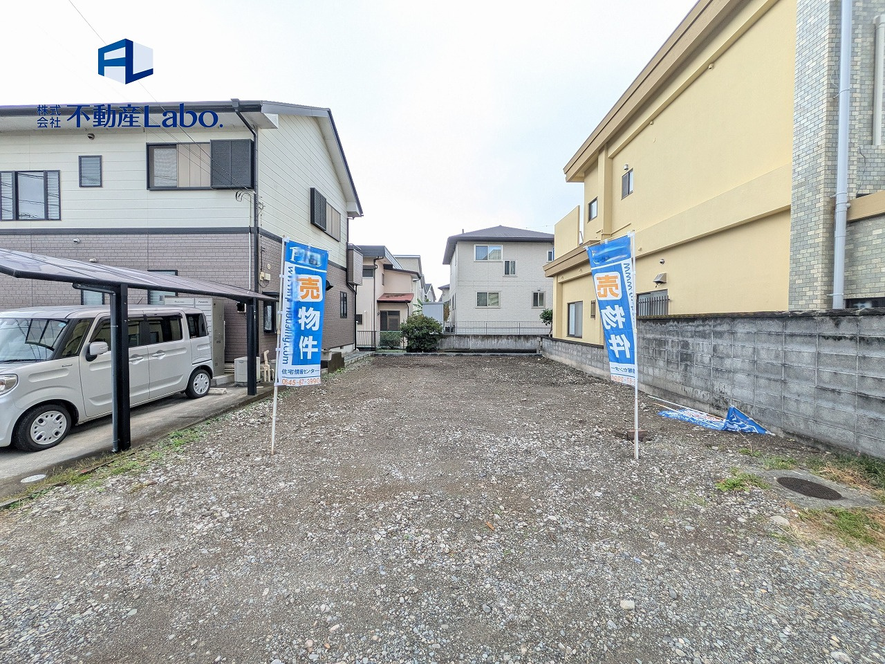 富士市水戸島二丁目5期　全1棟の外観|徒歩５分でスーパーやドラックストアがあります♪