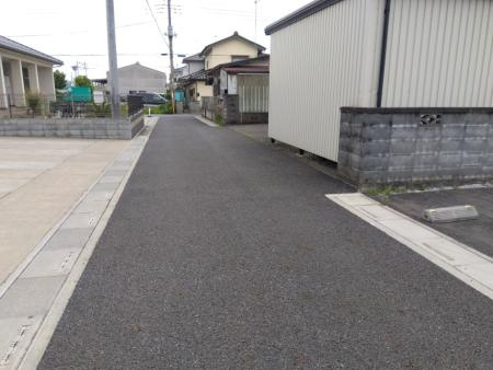 上川上　前面道路