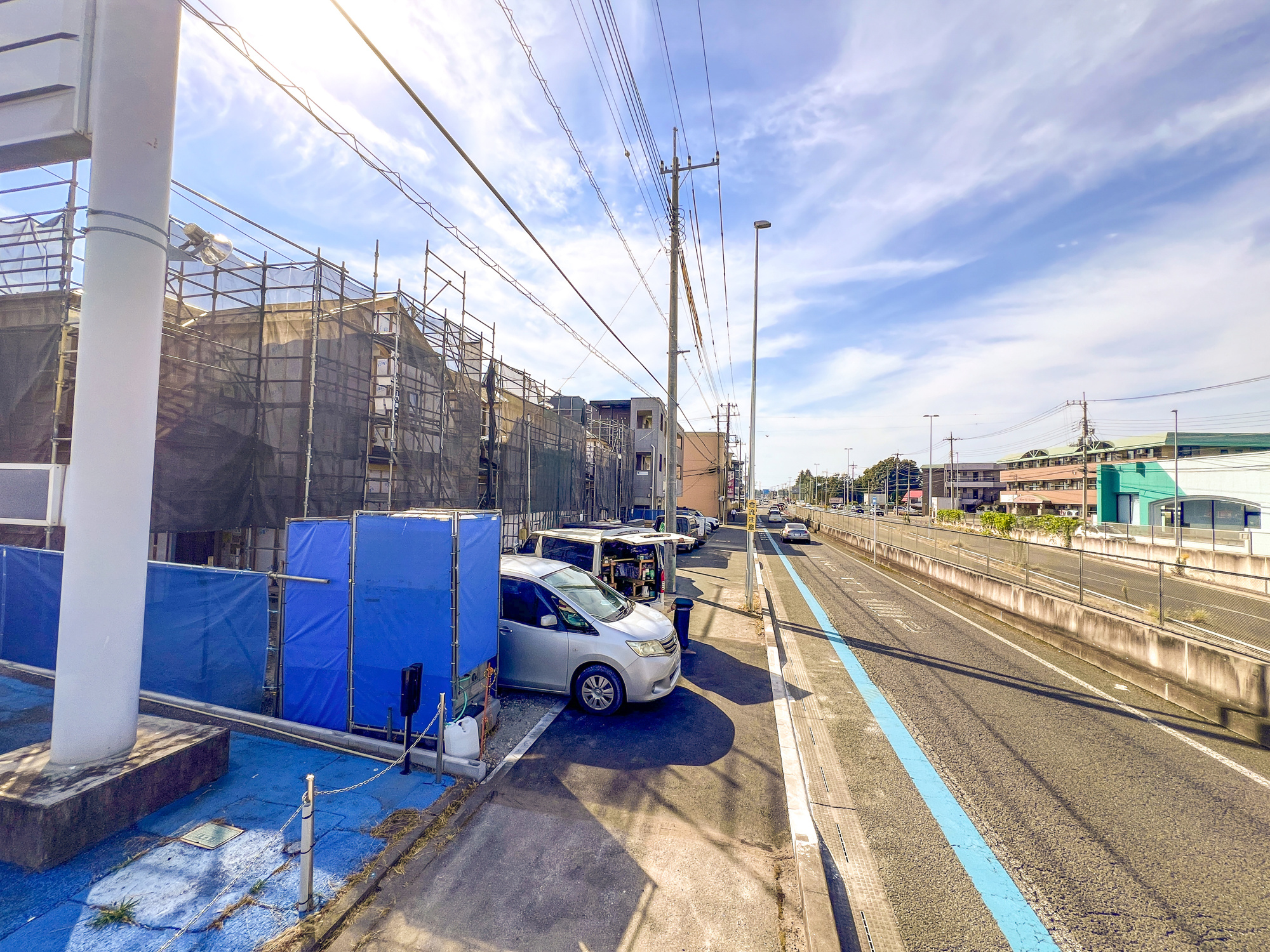 宇都宮市西原町600番　新築住宅全３棟の前面道路含む現地写真|閑静な住宅地で子育て家族にピッタリ。毎日のお散歩も快適な緑に恵まれたエリアで、自然に包まれた穏やかな暮らしを実現するための、ゆとりある住環境が整っています。

