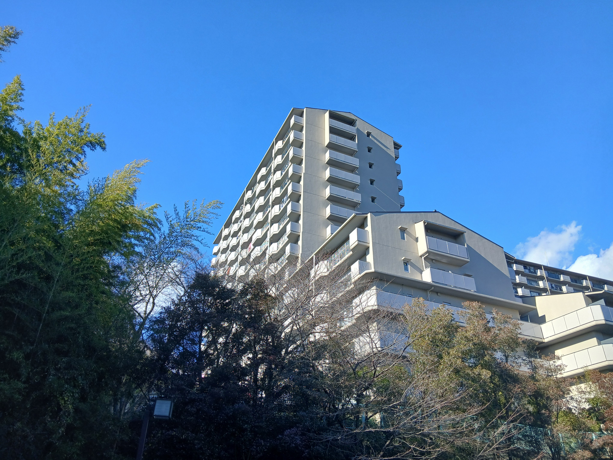 藤和さやまハイタウンＤ棟の外観
