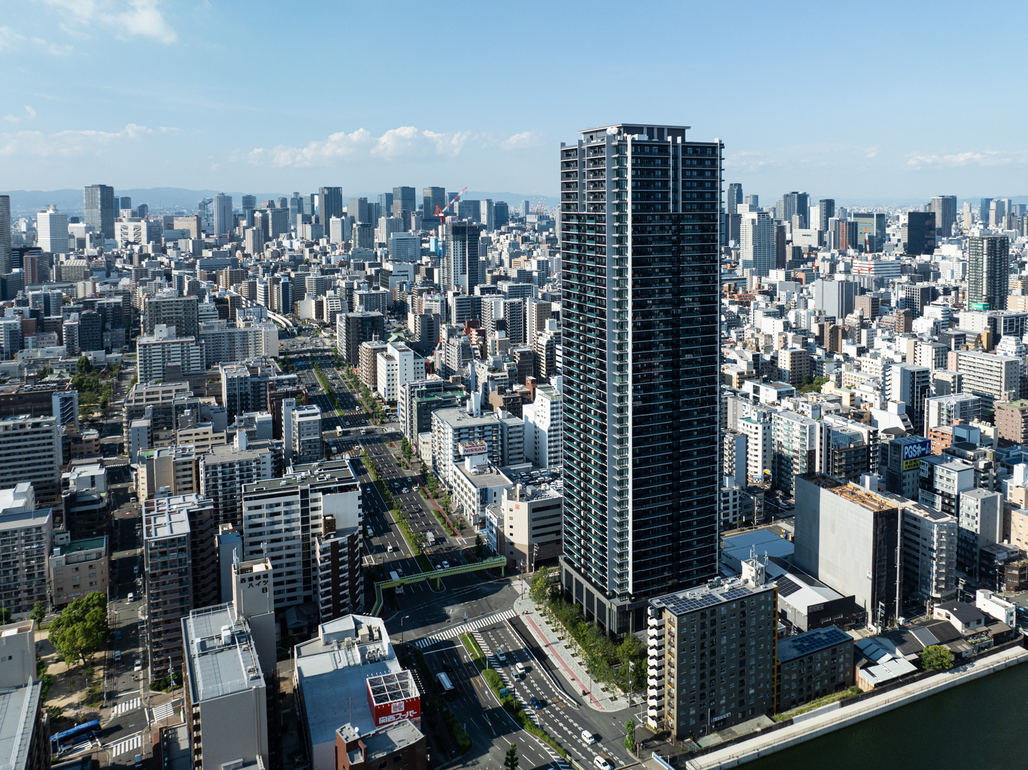 シエリアタワー大阪堀江の展望|2024/11撮影