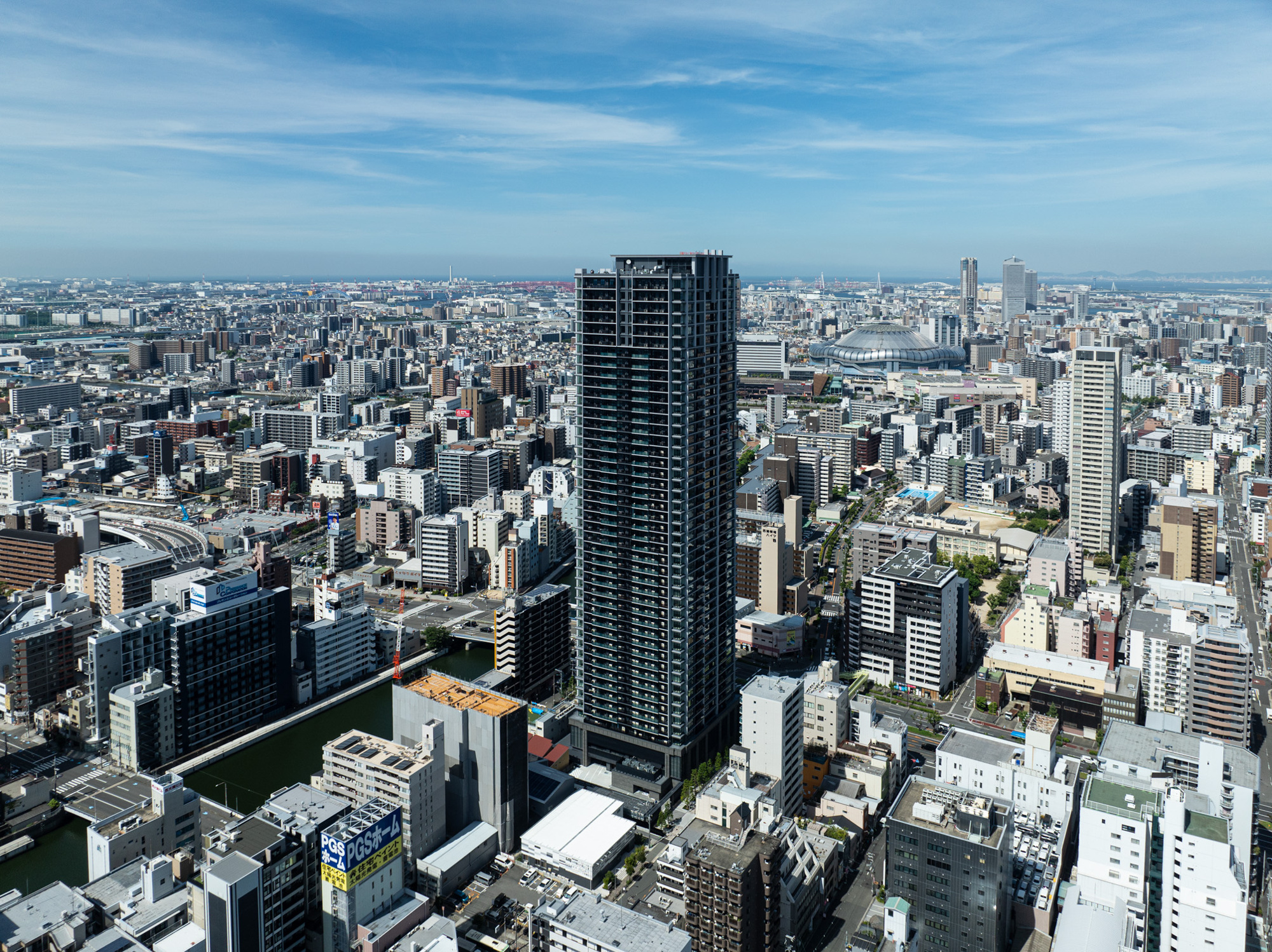 シエリアタワー大阪堀江の外観