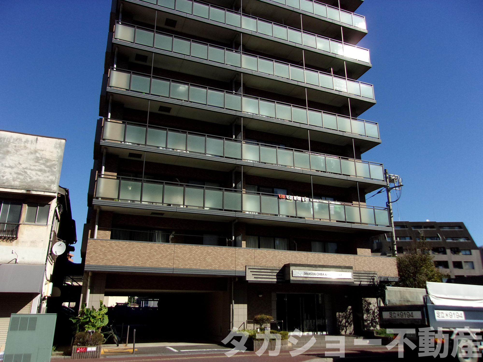 ディナスティーア千葉要町の外観|外観もきれいです