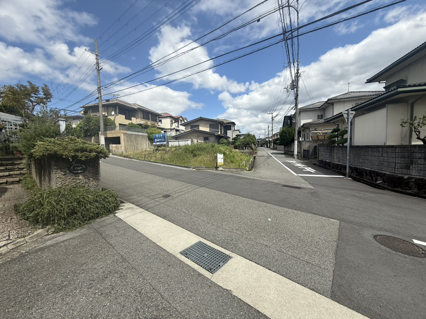 垂水区神陵台8丁目土地の外観