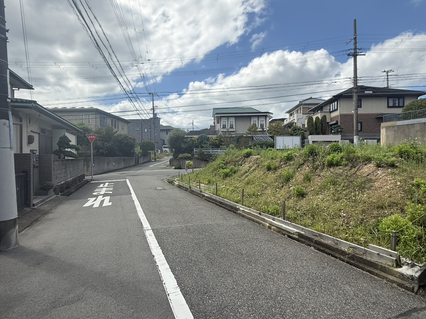 垂水区神陵台8丁目土地の外観