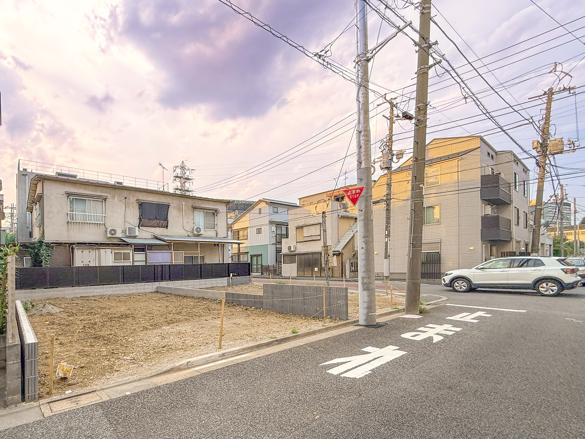 新築分譲［ミラクラス緑が丘］の前面道路含む現地写真|現地写真（2026年7月末撮影）