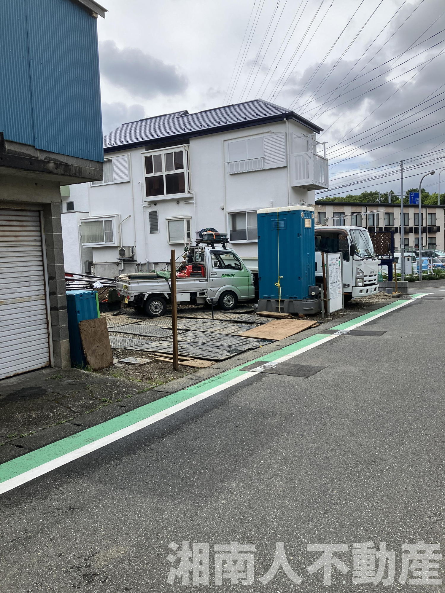 横浜市栄区長沼町３１５－１新築戸建ての前面道路含む現地写真|前面道路含む現地写真です