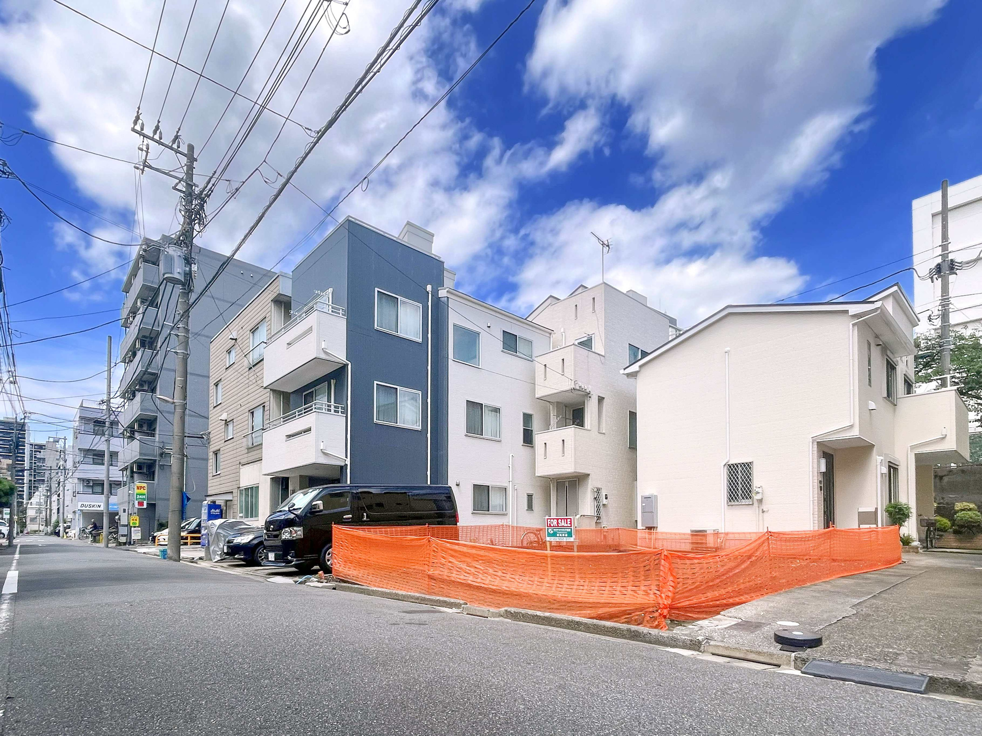 宅地分譲［江東区東陽１丁目］の外観|現地写真（2026年9月撮影）