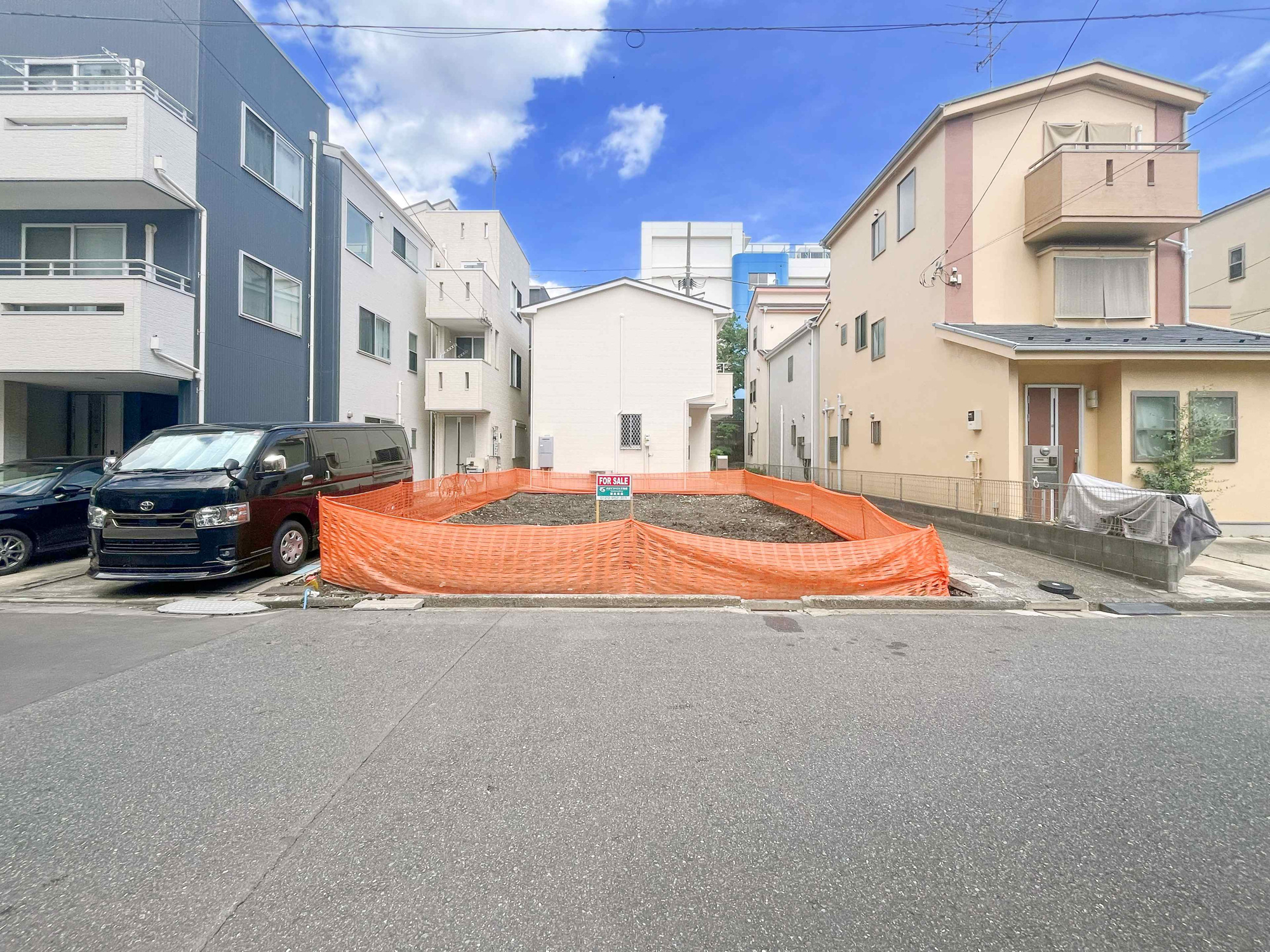 宅地分譲［江東区東陽１丁目］の外観|現地写真（2026年9月撮影）