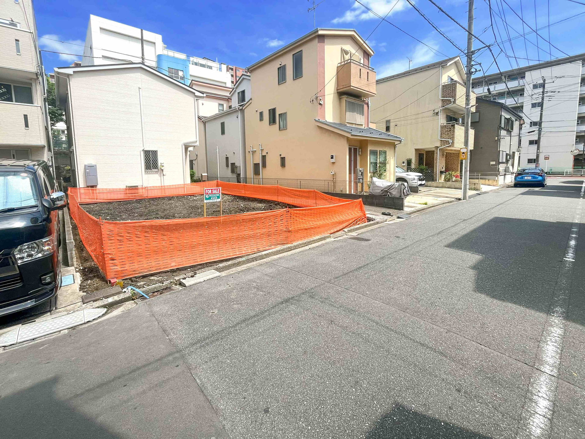 宅地分譲［江東区東陽１丁目］の前面道路含む現地写真|現地写真（2026年9月撮影）