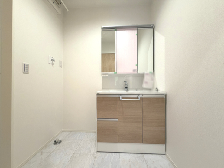 独立洗面化粧台付き