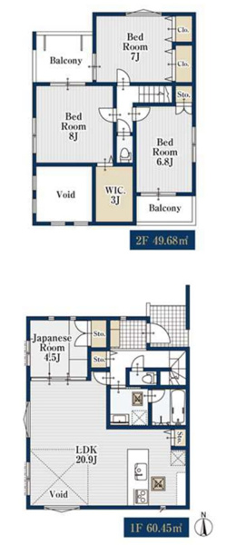 【間取図】