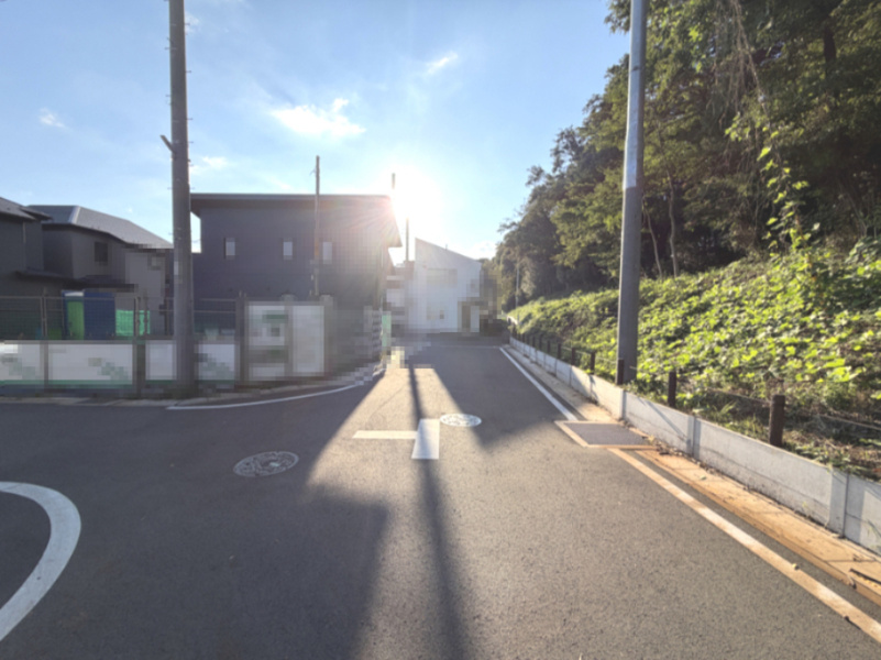 前面道路含む現地写真です
