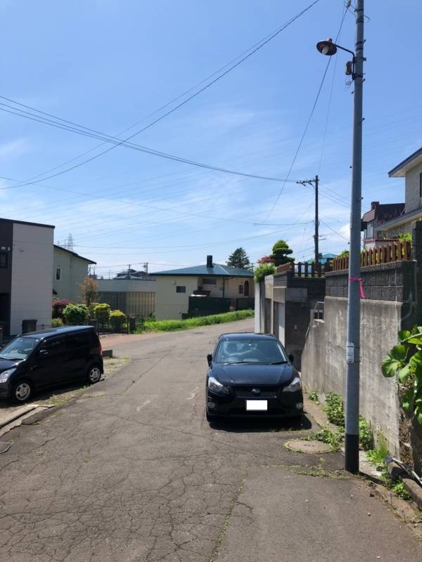 室蘭市水元町213-75　土地の外観