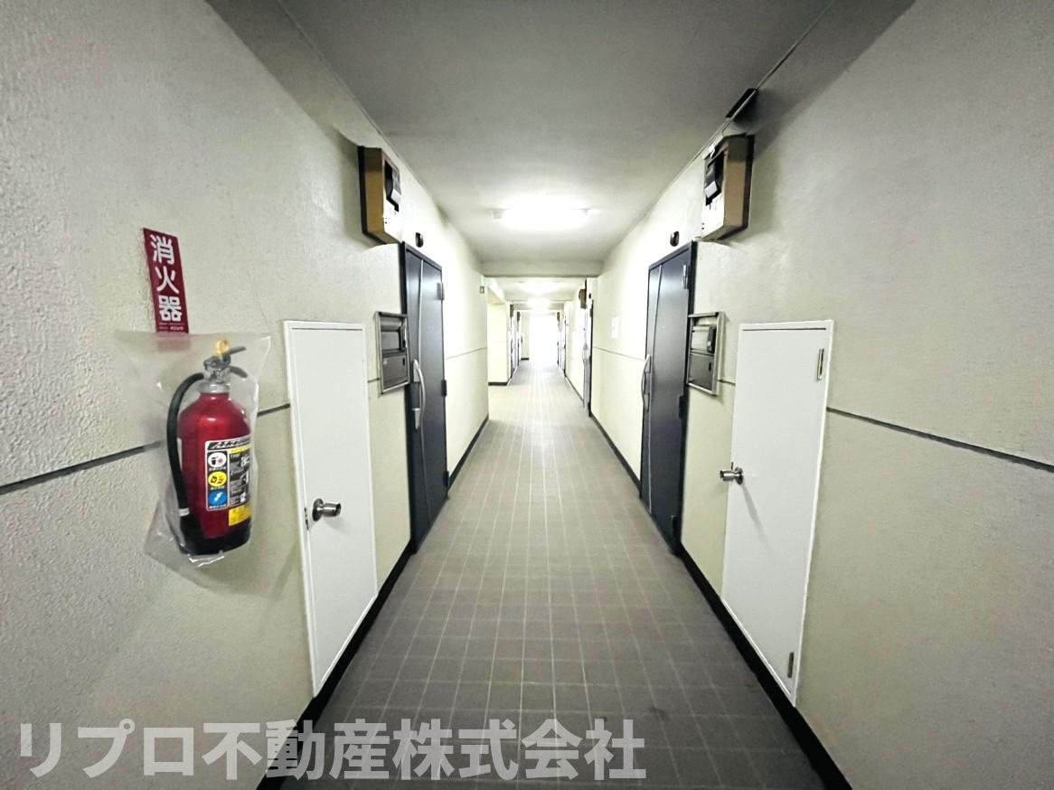 シャンボール新松戸のその他共用部分|廊下、共用部分です