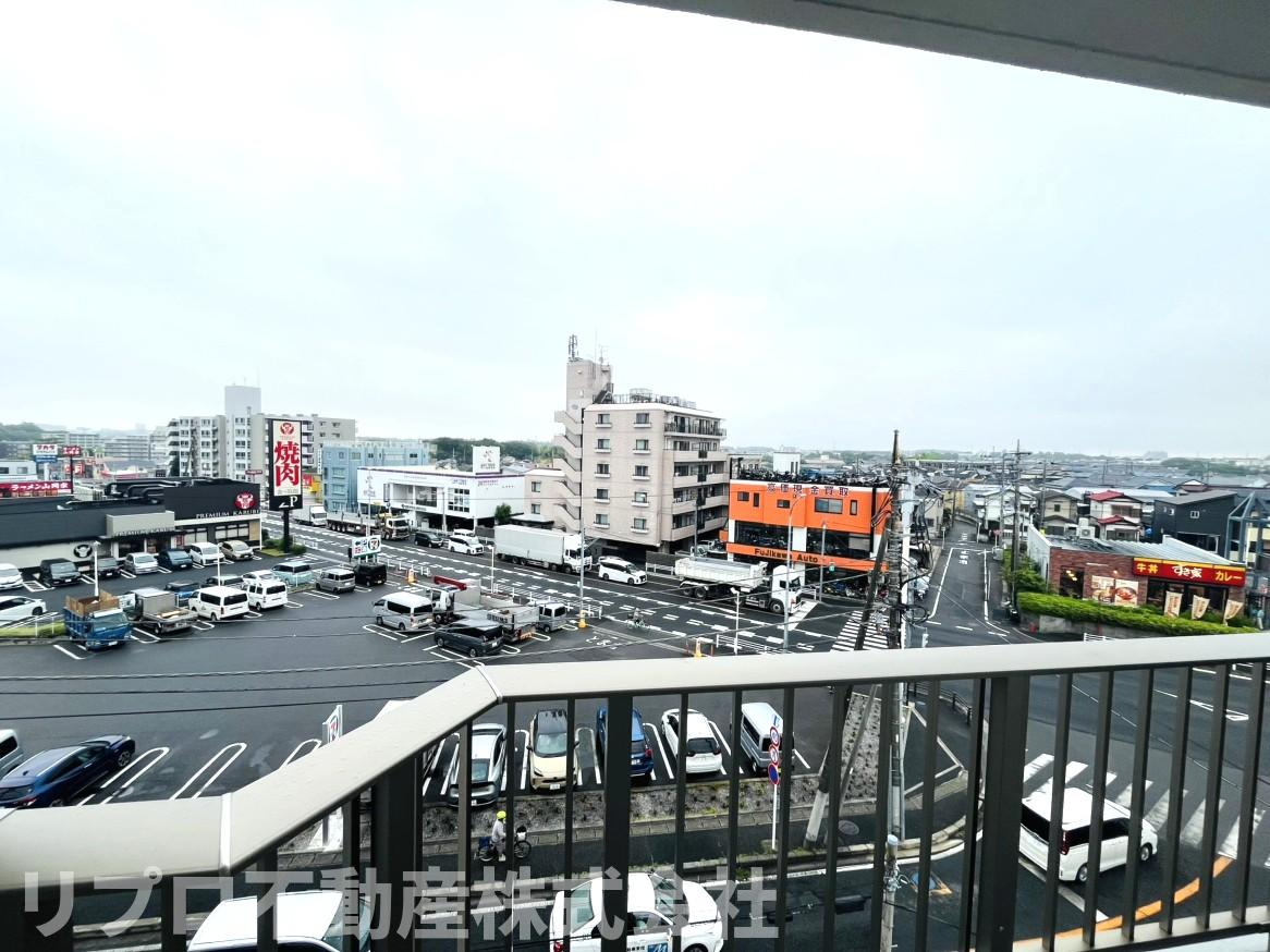 シャンボール新松戸の展望|５階のため眺望良好です！