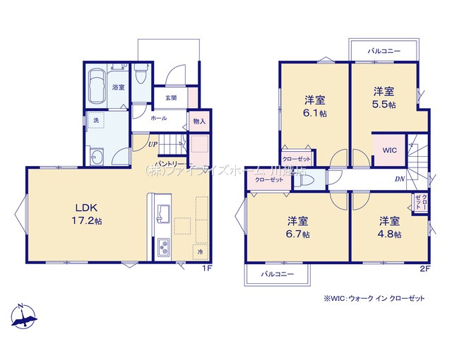 【間取図】
