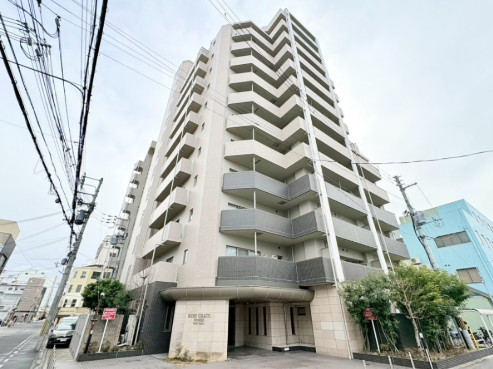 リベ・グラート姫路ベルスウィートの外観|外観もきれいです