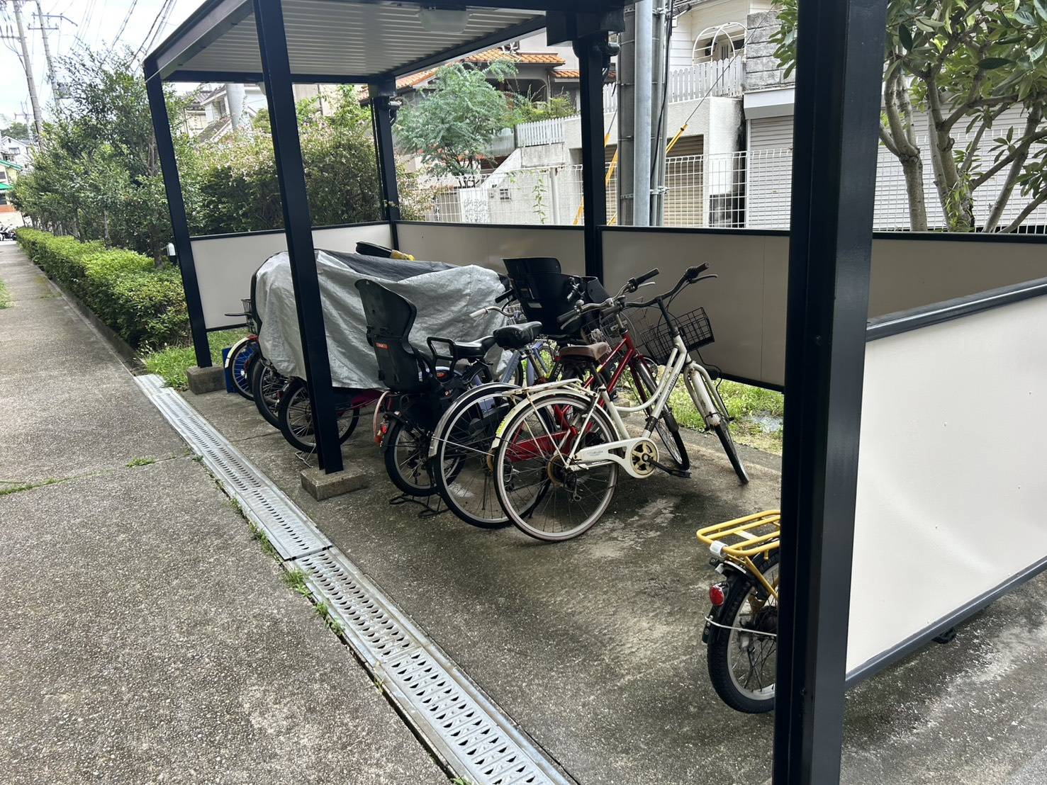 朝日プラザCITYウエストヒル神戸F棟のその他共用部分|自転車置場