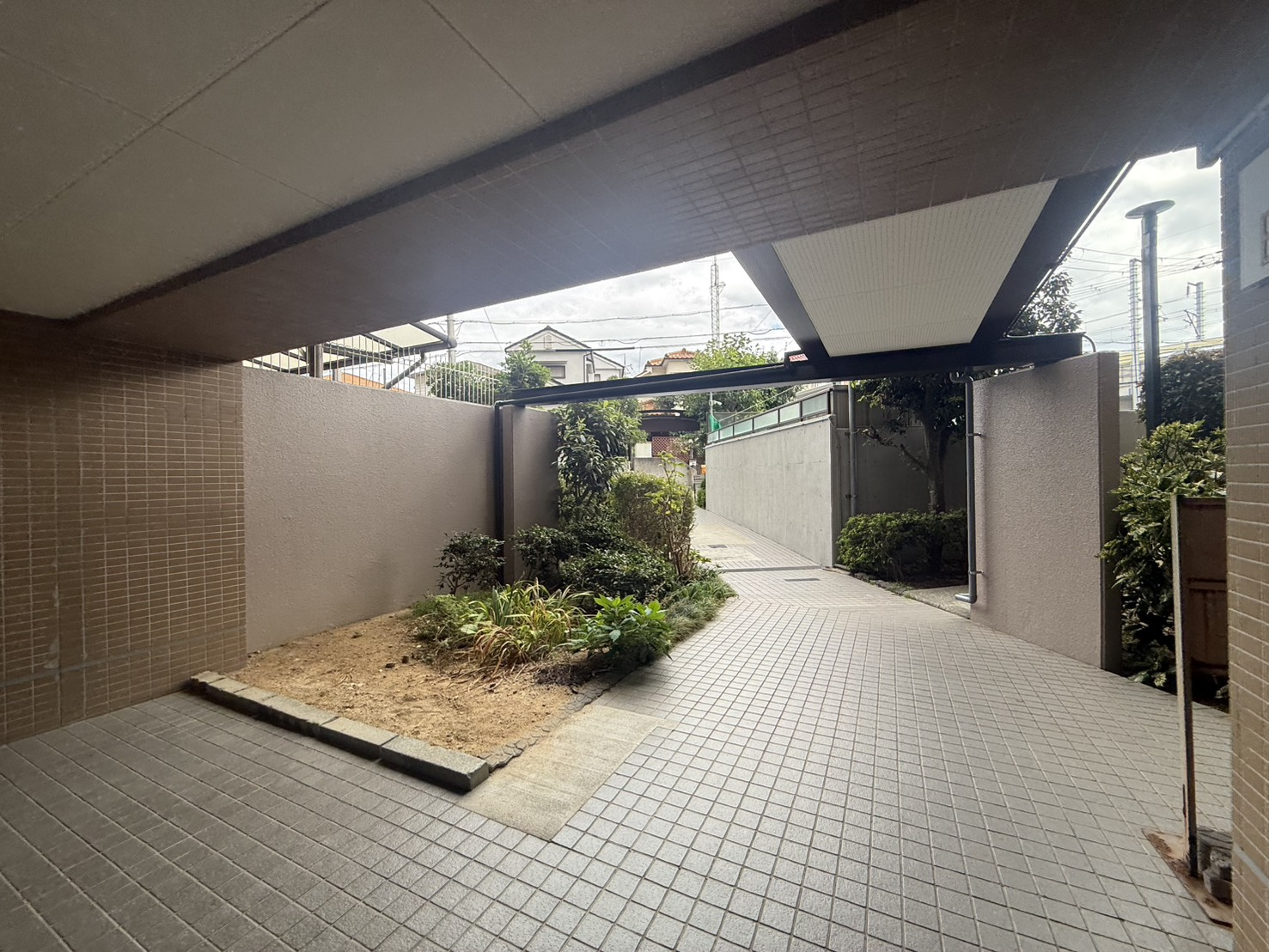 朝日プラザCITYウエストヒル神戸F棟の庭|庭
