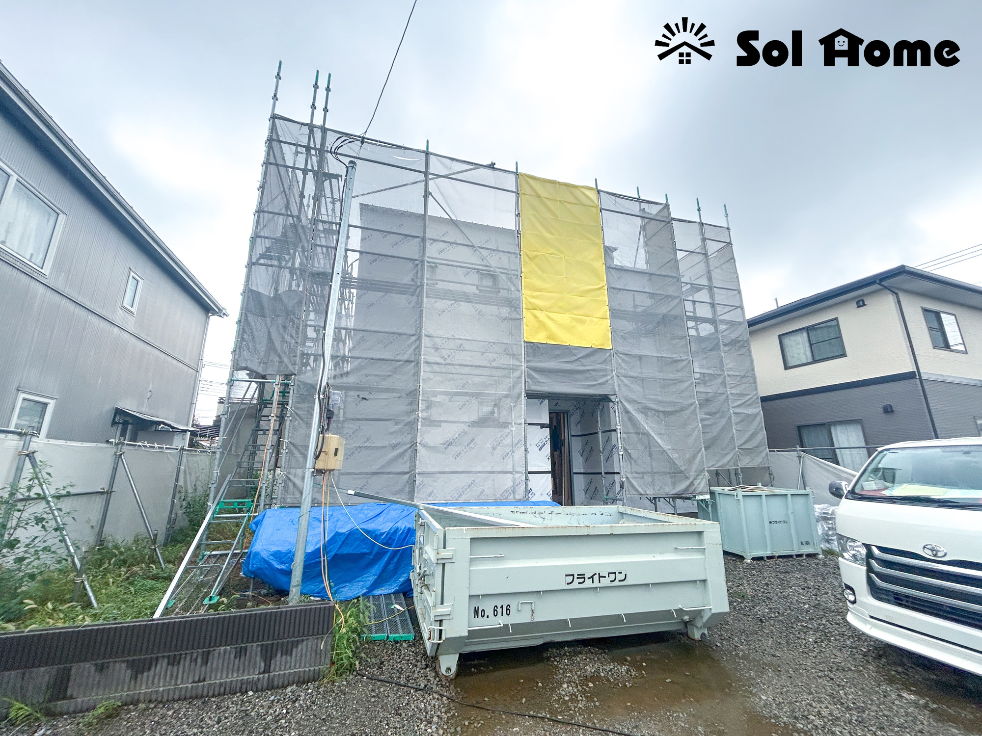 伊勢崎市連取元町第4期　新築住宅全3棟の外観|◆本日のご案内も大歓迎です♪◆ 図面や写真では分からない部分を不動産のプロが丁寧にご説明いたします！！ 年中無休のソルホームはいつでもお問い合わせをお待ちしております♪