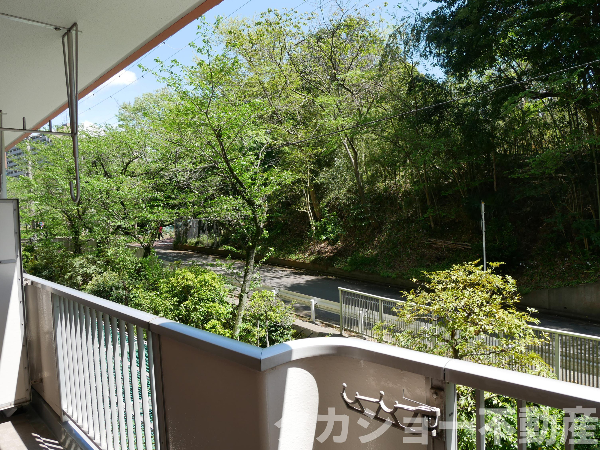高品ハイツ1号棟の展望