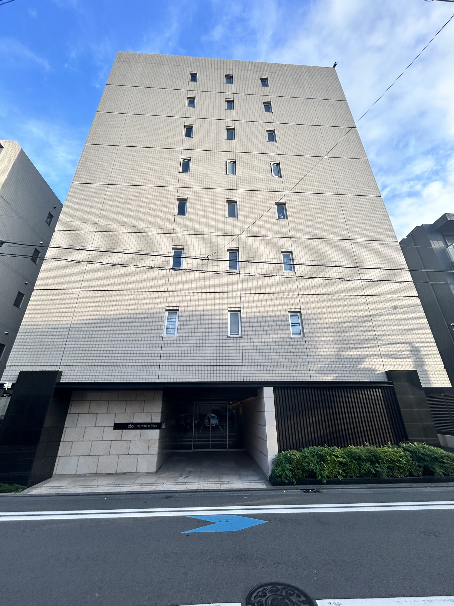 クリオ川崎大師東門前の外観