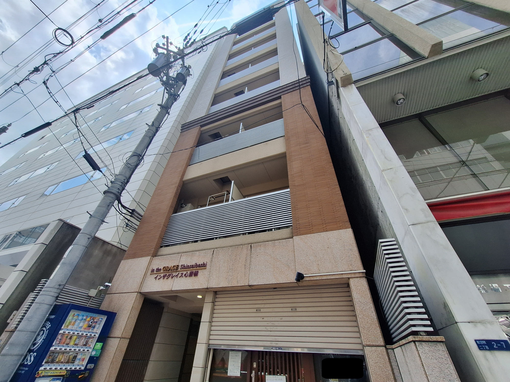インザグレイス心斎橋の外観