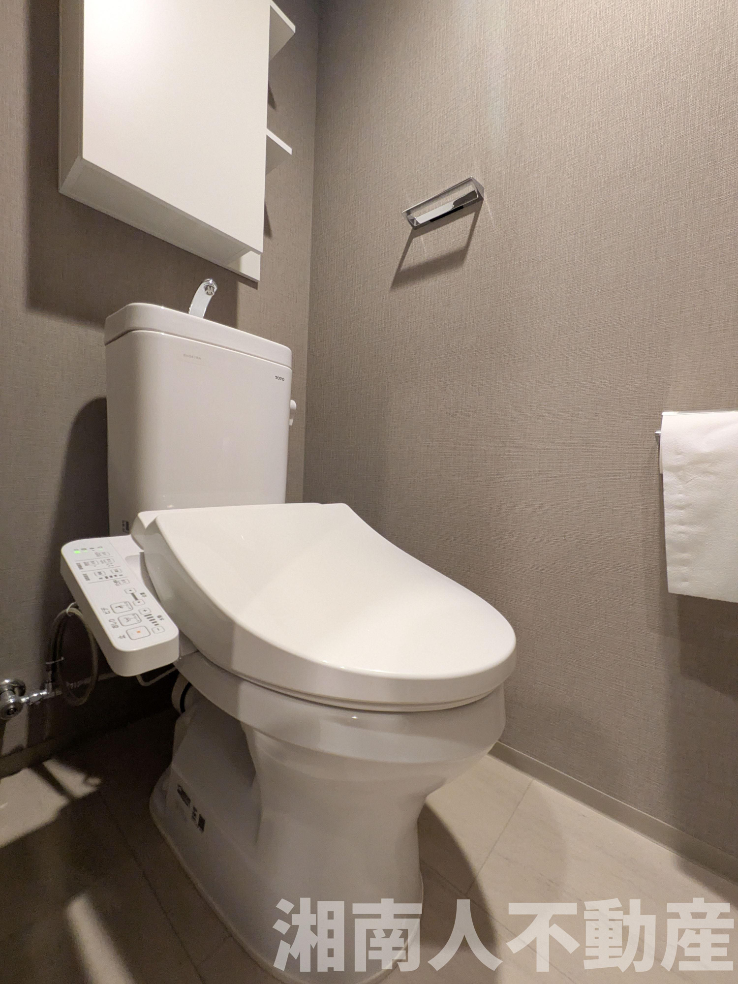 ヴェレーナシティ藤沢のトイレ|ゆったりとした空間のトイレです