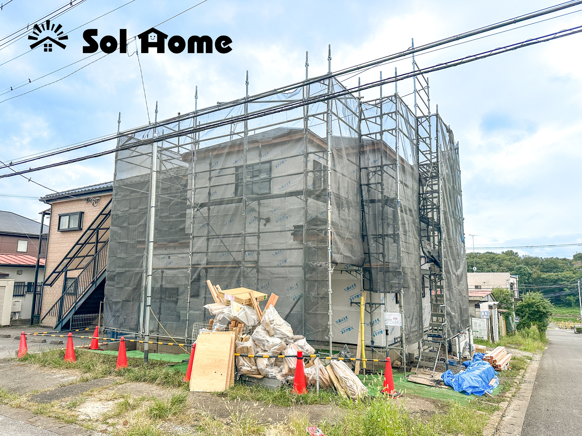 宇都宮市清原台１丁目　新築住宅全１棟の外観|◆本日のご案内も大歓迎です♪◆ 図面や写真では分からない部分を不動産のプロが丁寧にご説明いたします！！ 年中無休のソルホームはいつでもお問い合わせをお待ちしております♪