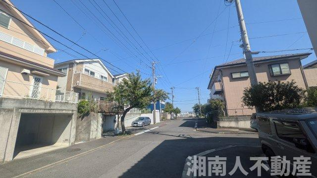 藤沢市大鋸１丁目戸建ての前面道路含む現地写真|前面道路含む現地写真です