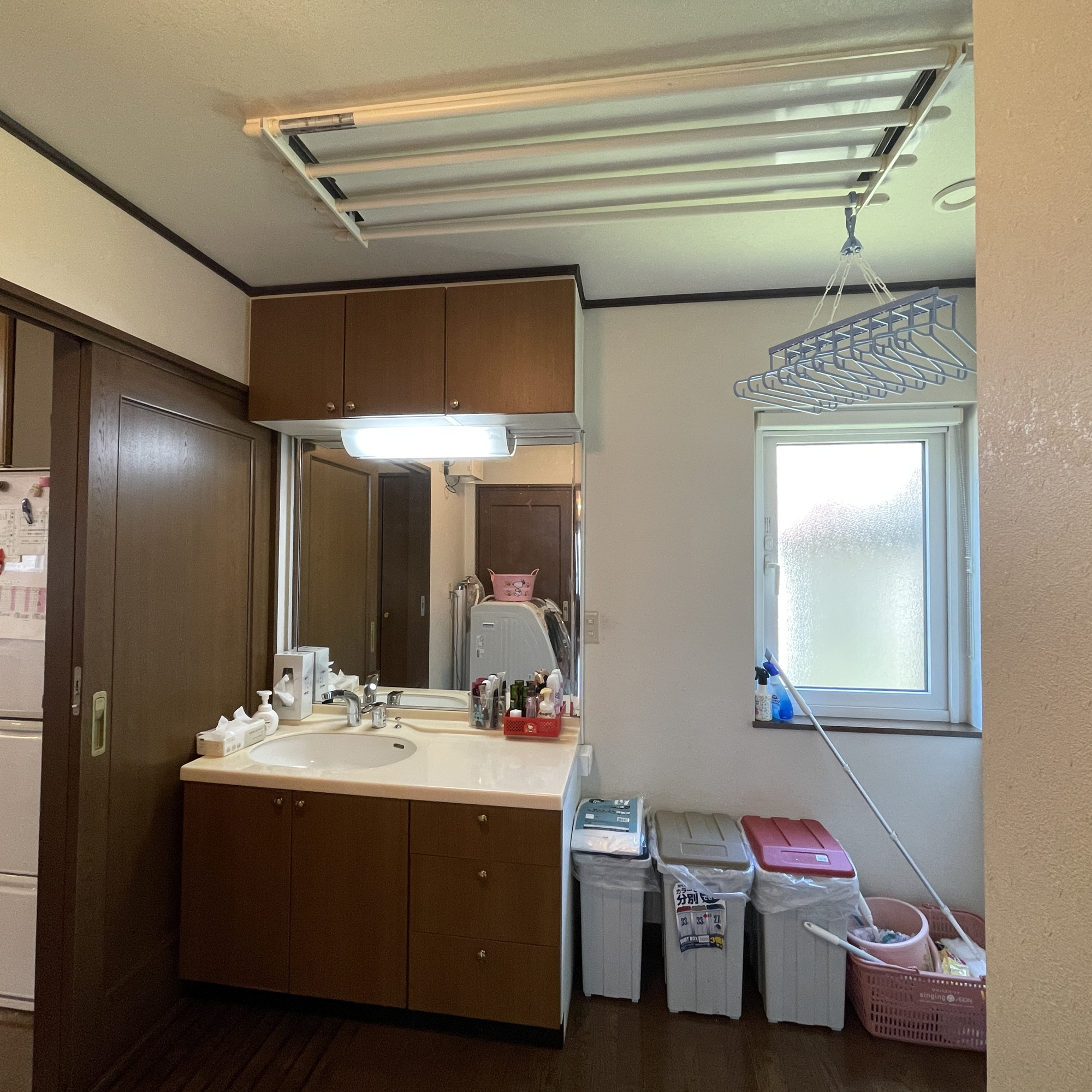 登別市富岸町3丁目18-38　中古住宅の洗面所