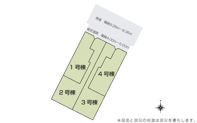 那須塩原市並木町の新築一戸建の区画図|「初めまして！」が集まる分譲地。たくさんの子供たちが年齢を問わずに、仲良く一緒に成長できるのは分譲地の特徴ですね。