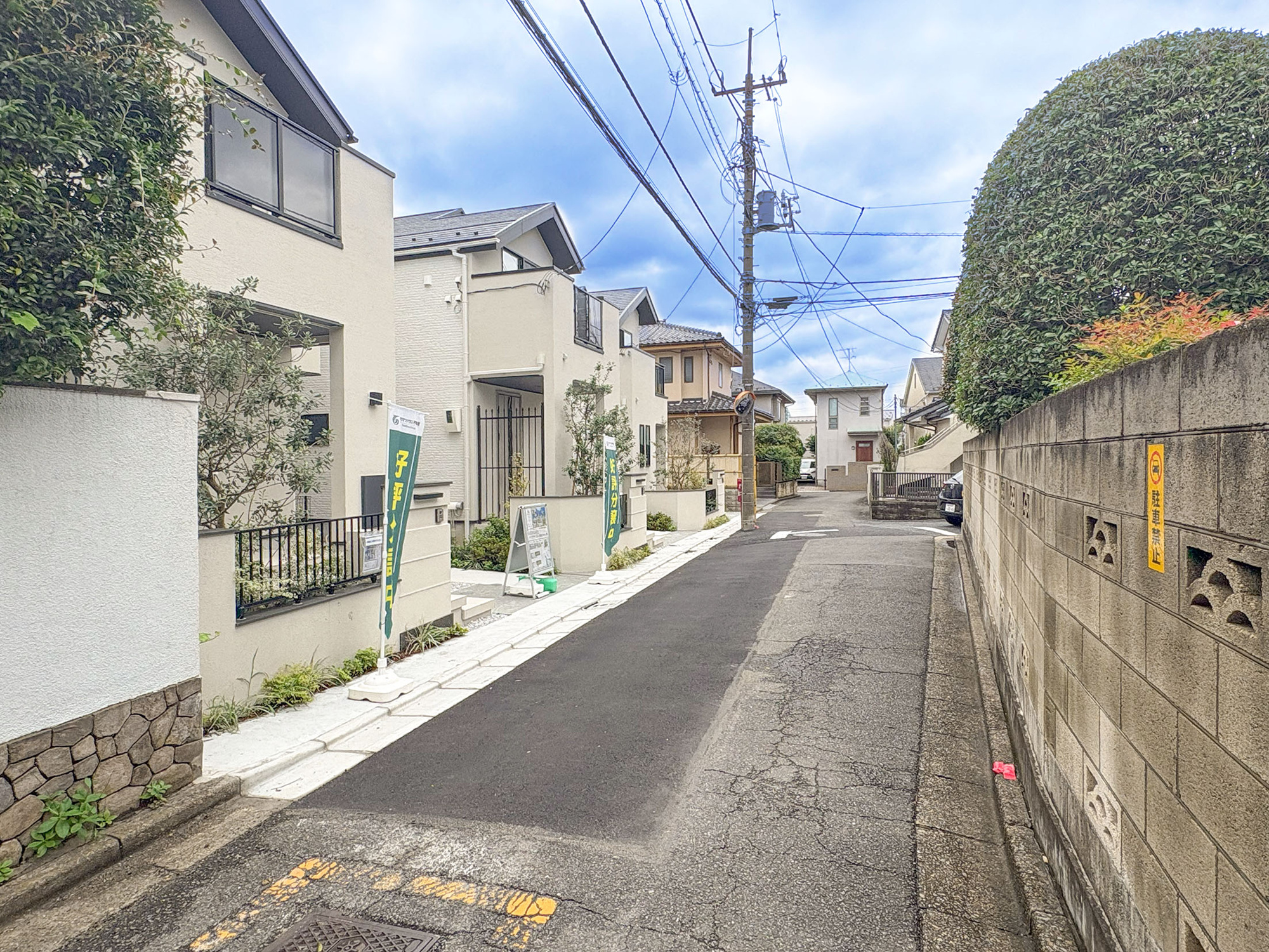 新築分譲［ミラクラス永福Ⅱ］の前面道路含む現地写真|現地写真（2026年9月撮影）