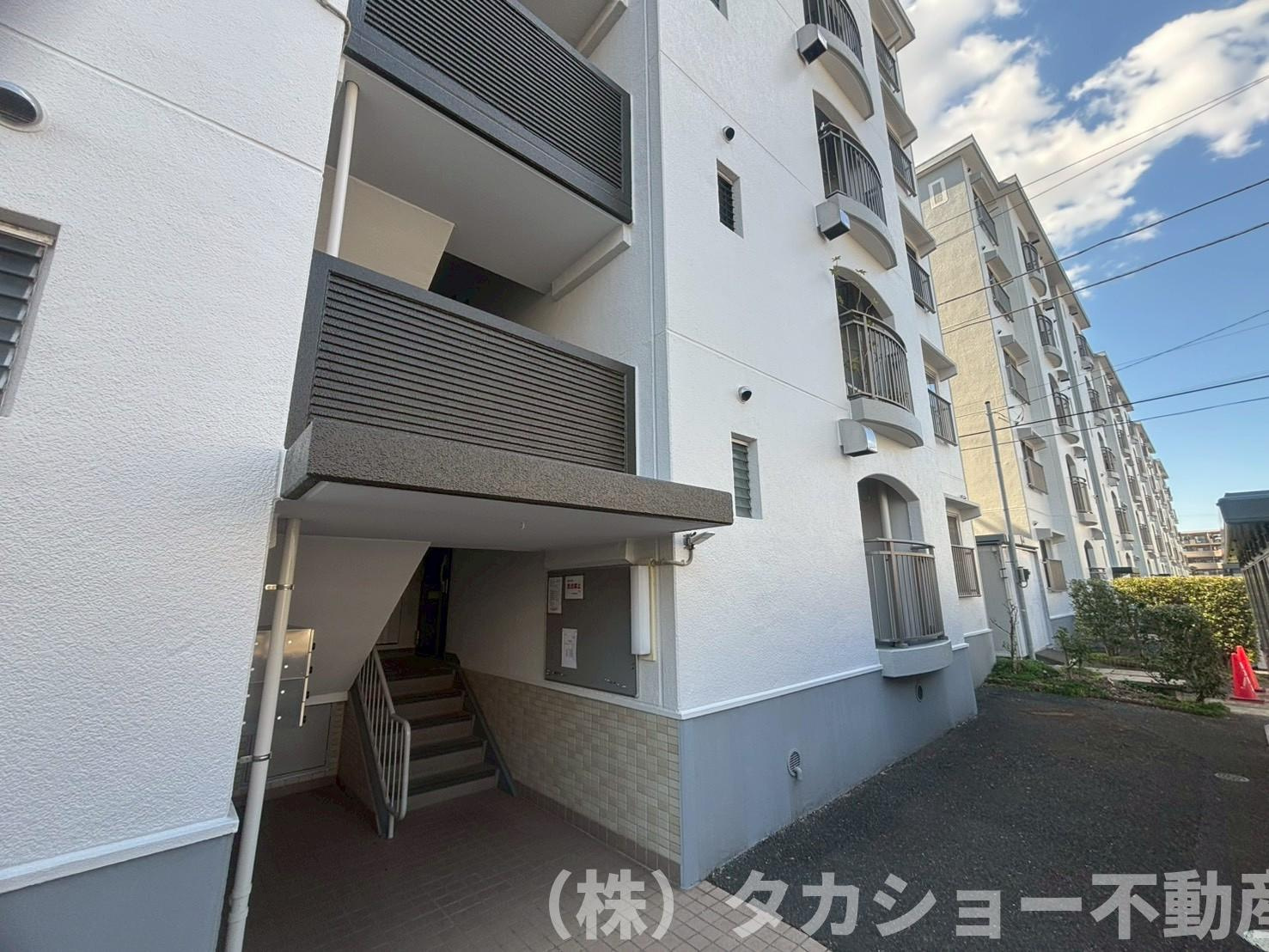 サンコーポ検見川　B棟の外観|建物外観を気になさる方へ、見た目の良い物件です